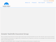 Tablet Screenshot of greaternashvilleinsurance.com